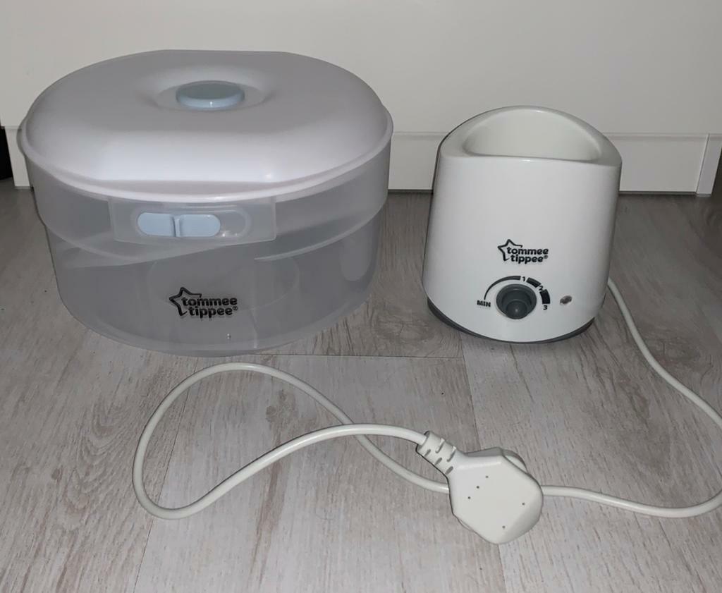 tommee tippee bottle warmer and steriliser
